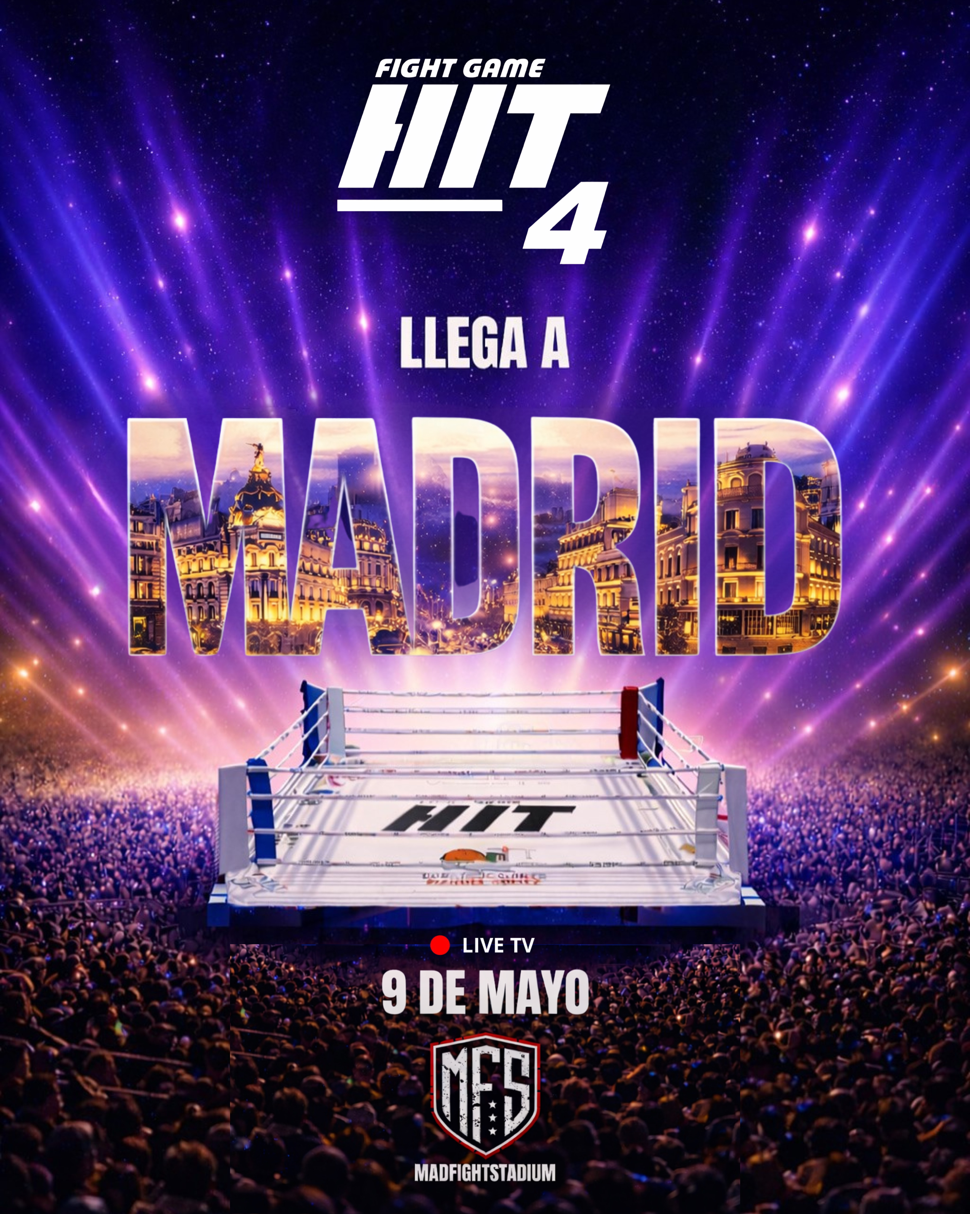 Poster próxima velada HIT